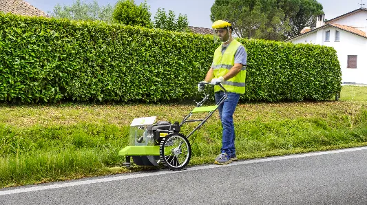 Motosegadoras y desbrozadoras con ruedas